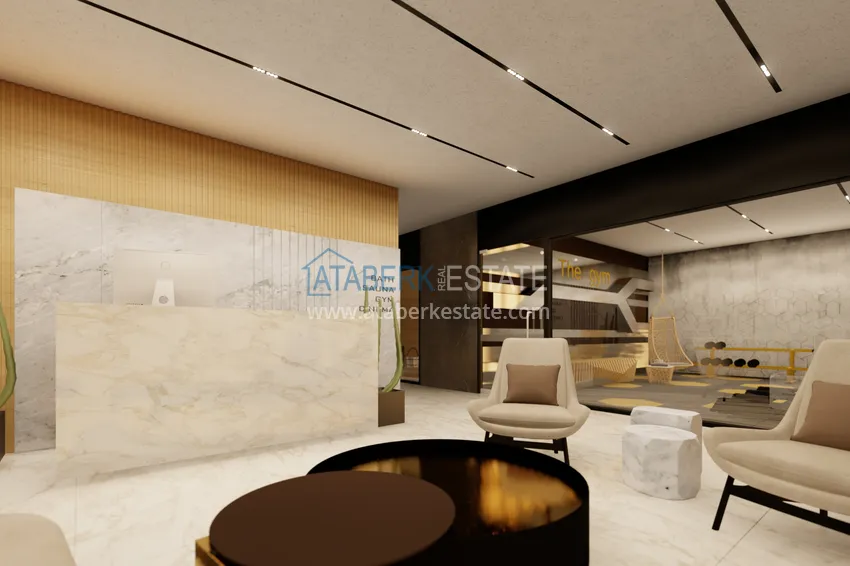 Недорогие квартиры от застройщика в Алании район Окурджалар на этапе проекта 6 