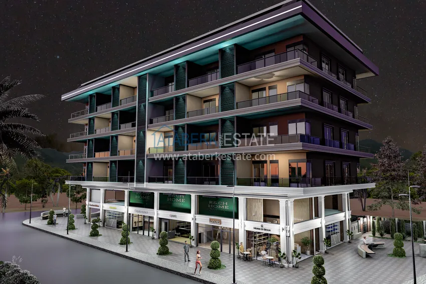 Новый инвестиционный проект жилого комплекса в Махмутларе напрямую от застройщика по минимальным стартовым ценам 5 