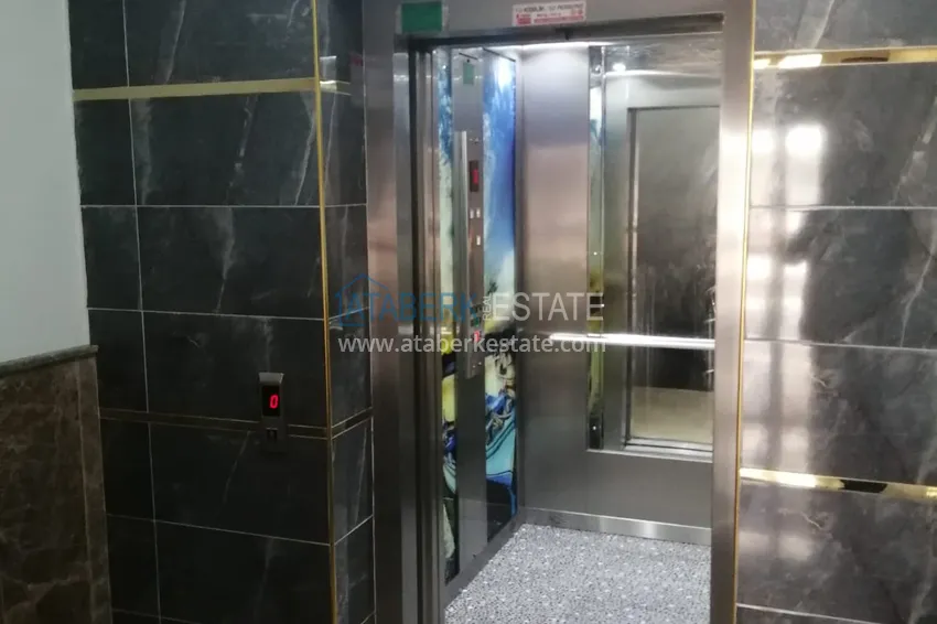 Квартира в Газипаше с мебелью, застекленным балконом и видом на горы 6 