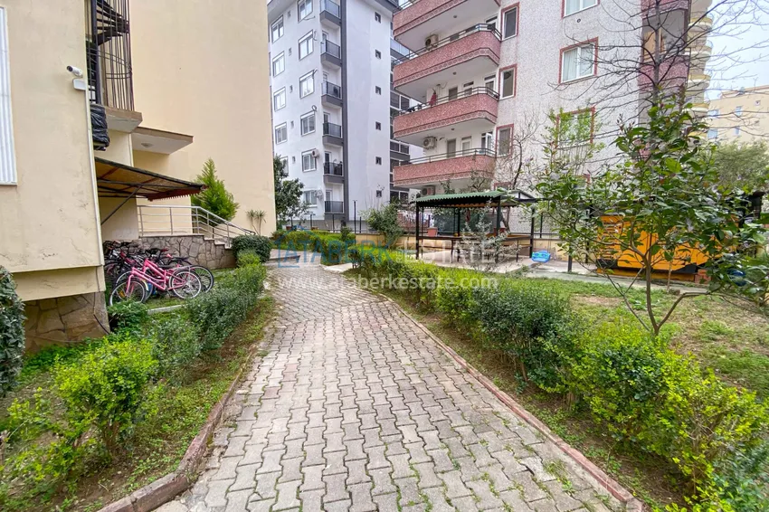 Квартира в Махмутларе с мебелью и видом на горы в благоустроенном комплексе 7 