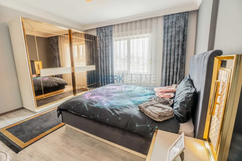 Приобрести Квартира в Махмутларе с мебелью и видом на горы в благоустроенном комплексе 7 