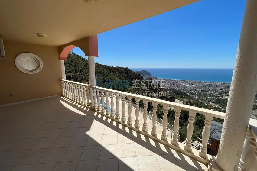 Приобрести Видовой садовый дуплекс в Алании – Бекташ, меблированный 6 