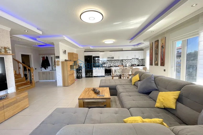 Приобрести Пентхаус в районе Кестель – с мебелью и открытым видом на море  8 