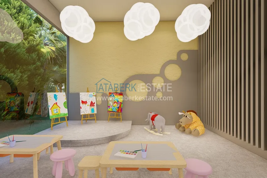 Квартиры в районе Авсаллар от инвестора в строящемся комплексе 22 