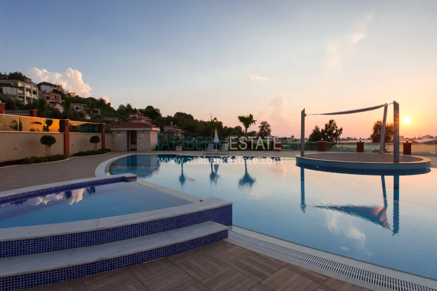 Дуплекс в Алании – район Каргыджак, двухуровневый с выходом в сад 6 