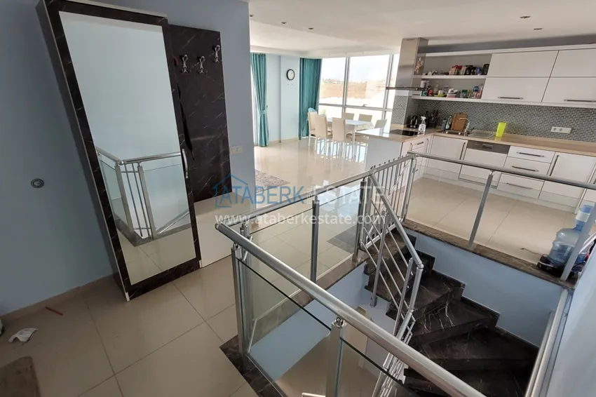 Приобрести Дуплекс в Алании – район Каргыджак, двухуровневый с выходом в сад 8 