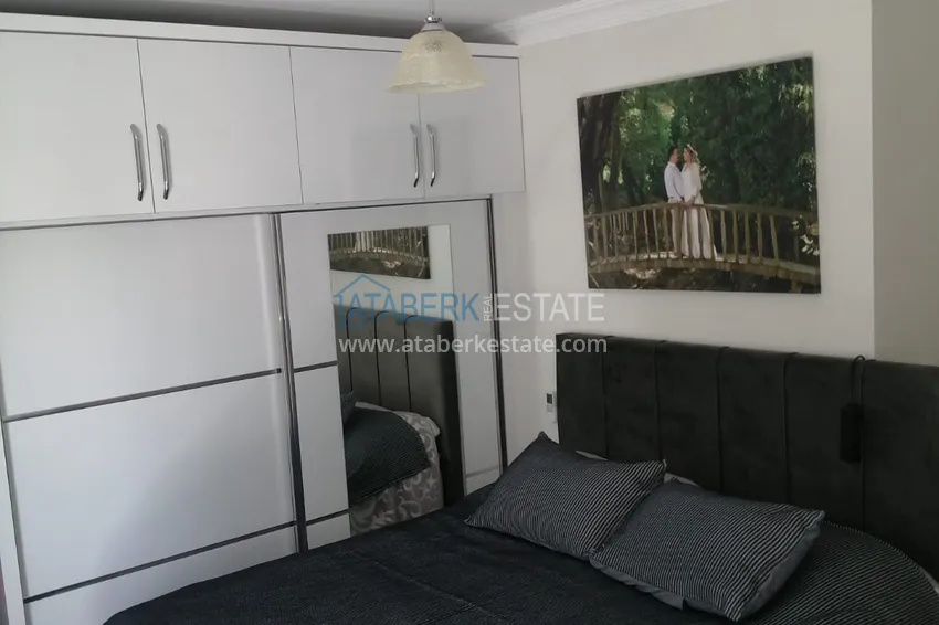 Приобрести Квартира в Газипаше с мебелью, застекленным балконом и видом на горы 11 