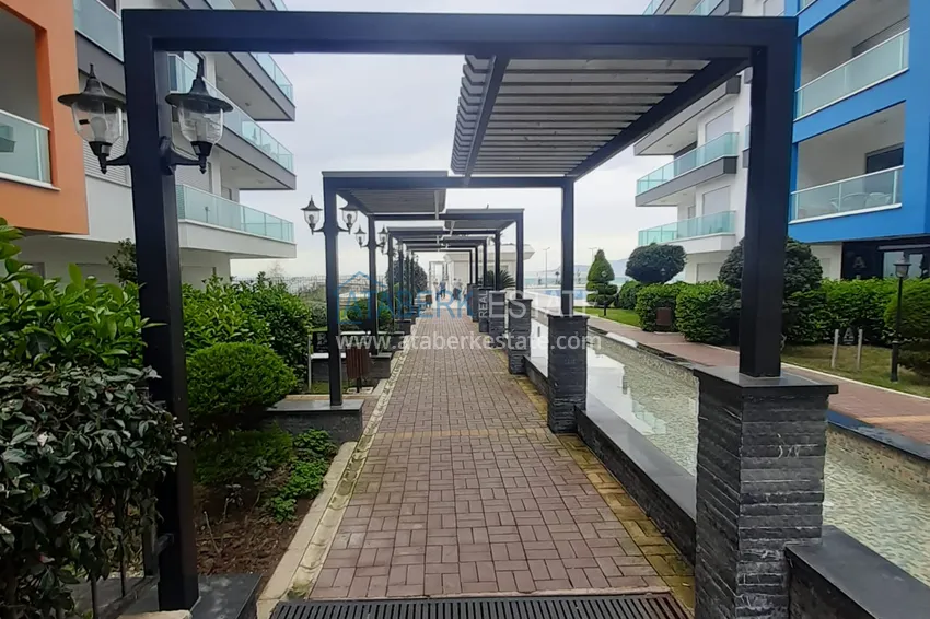 Студия в Каргыджаке с мебелью в элитном комплексе на первой береговой линии 11 