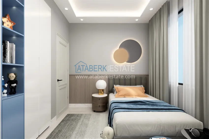 Приобрести Новый проект бутик-комплекс в Алании - район Кестель  17 