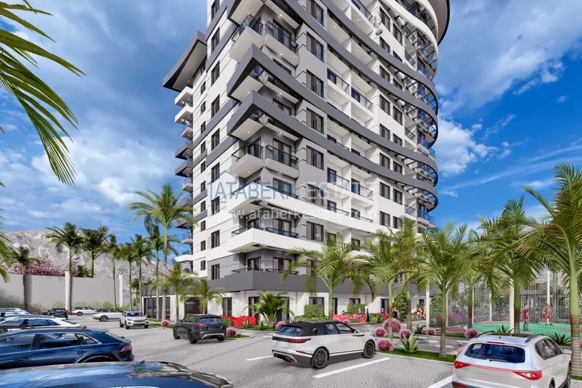 Новый современный проект в районе Махмутлар по ценам от застройщика 7 