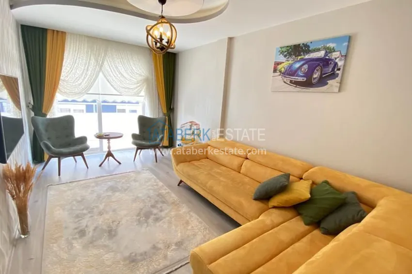 Приобрести Квартира в Махмутларе – центр района с мебелью и отдельной кухней  9 