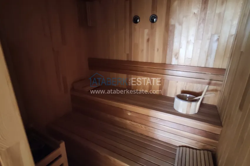 Приобрести Пентхаус-дуплекс в Махмутларе с 2 кухнями, сауной и видом на море  9 