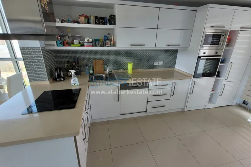 Приобрести Дуплекс в Алании – район Каргыджак, двухуровневый с выходом в сад 10 