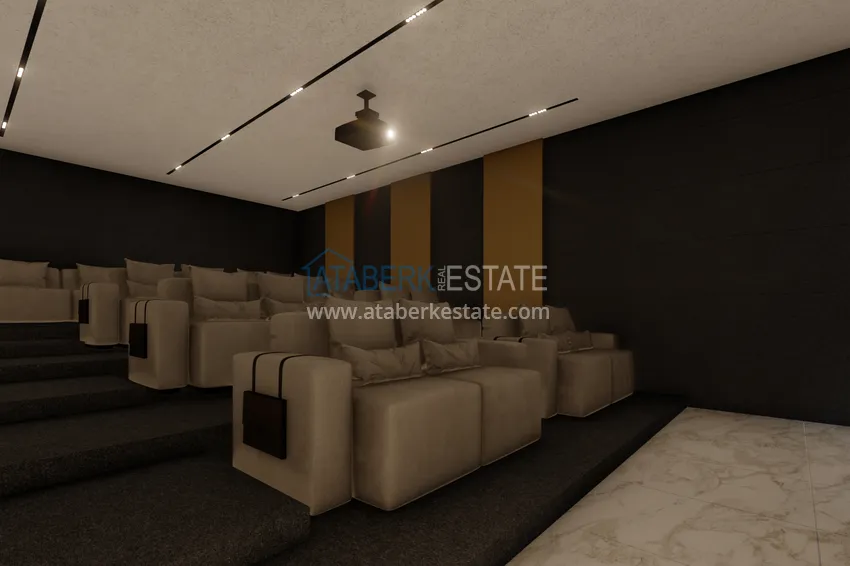 Недорогие квартиры от застройщика в Алании район Окурджалар на этапе проекта 8 