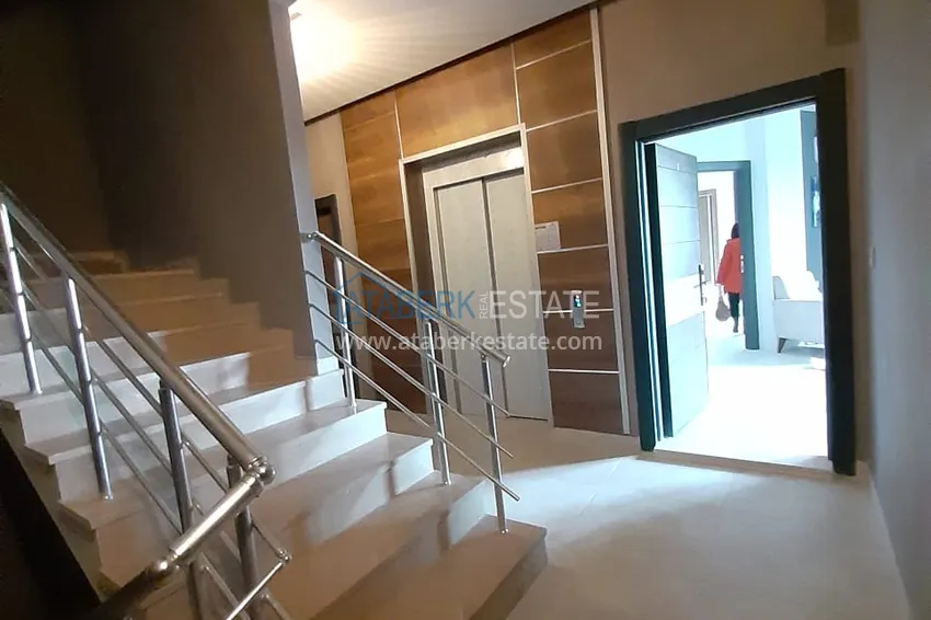 Квартира в Махмутларе двухкомнатная с чистовой отделкой. Новостройки Алании 8 