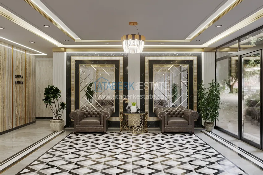 Квартира в Махмутларе двухкомнатная с чистовой отделкой - Новостройка 8 