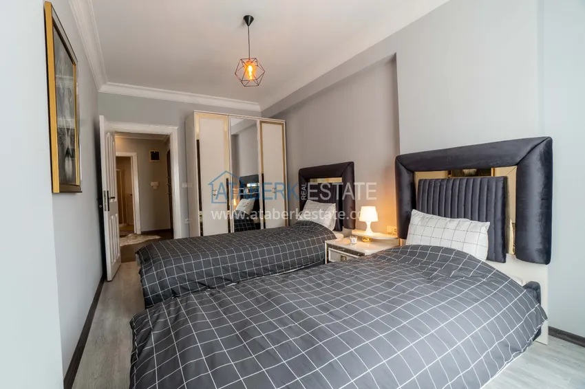 Приобрести Квартира в Махмутларе с мебелью и видом на горы в благоустроенном комплексе 10 