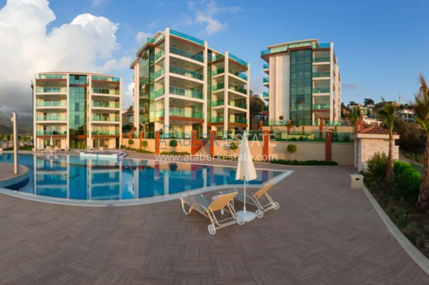 Дуплекс в Алании – район Каргыджак, двухуровневый с выходом в сад 9 