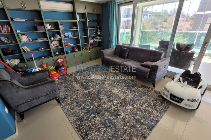 Приобрести Дуплекс в Алании – район Каргыджак, двухуровневый с выходом в сад 11 