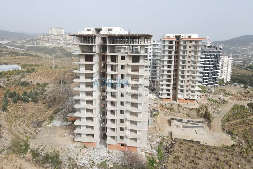 Новый строящийся проект жилого комплекса в Алании - район Махмутлар 11 