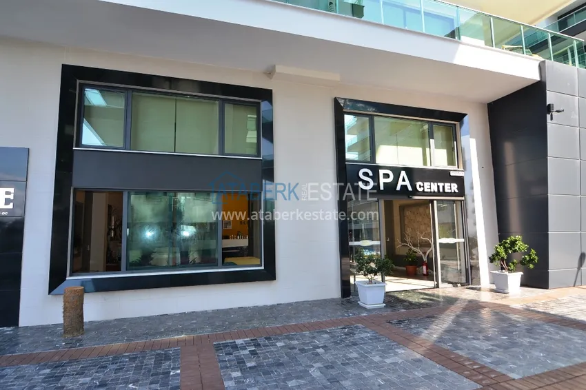 Студия в Каргыджаке с мебелью в элитном комплексе на первой береговой линии 13 