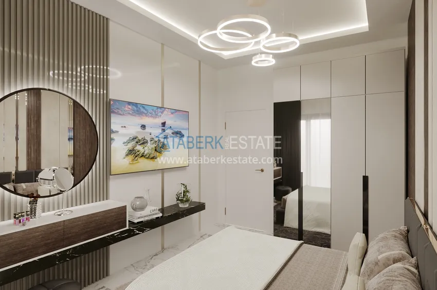 Приобрести Новый инвестиционный проект жилого комплекса в Махмутларе напрямую от застройщика по минимальным стартовым ценам 9 