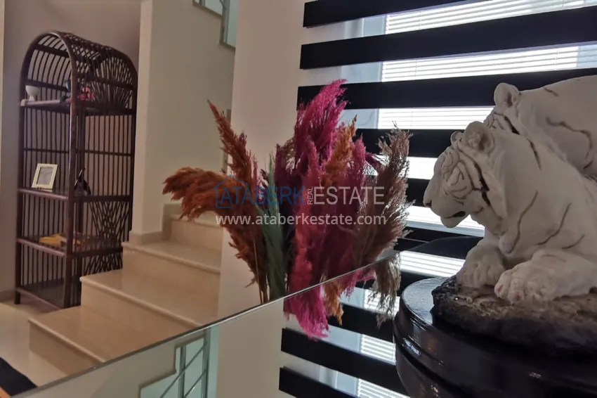 Приобрести Дуплекс в Алании с видом на море и горы, меблированный 9 