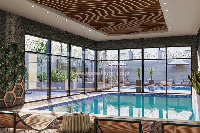 Квартира в Махмутларе двухкомнатная с чистовой отделкой - Новостройка 10 