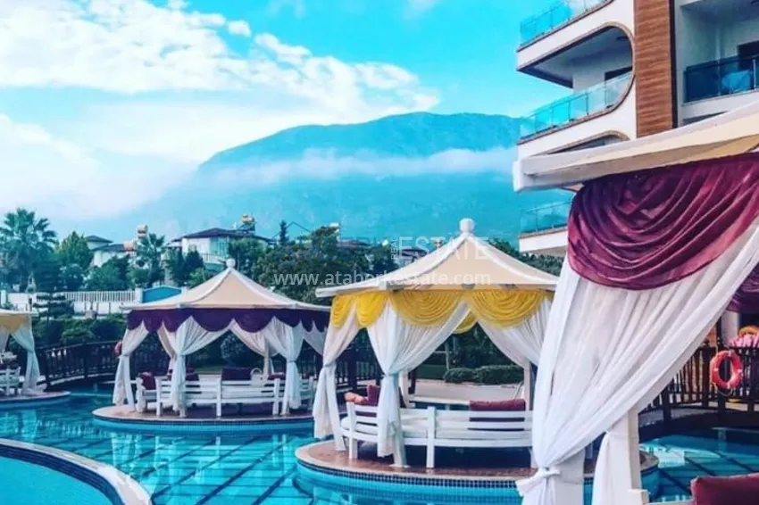 Квартира в Махмутларе, меблированная в роскошном комплексе с собственным пляжем 10 