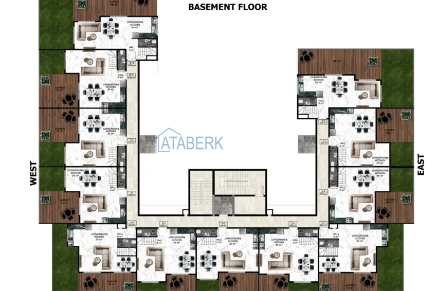 Купить дешево Новый современный проект в районе Махмутлар по ценам от застройщика 1 