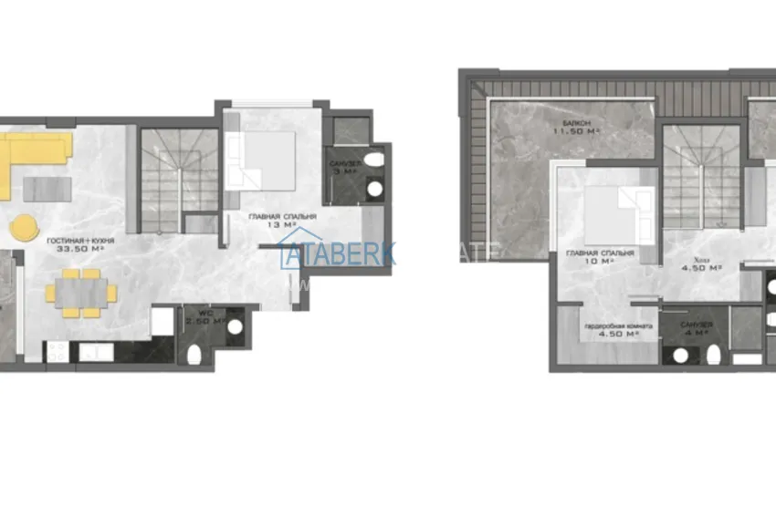 Купить дешево Новый проект в центре Алании бутик-комплекс премиум класса  13 