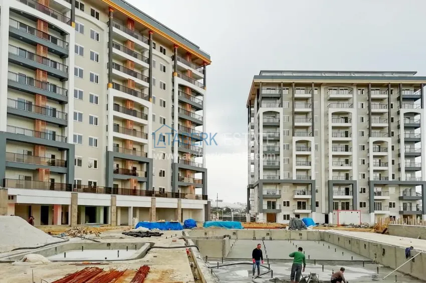 Пентхаус в Алании – район Авсаллар в роскошной резиденции возле пляжа Инджекум 3 