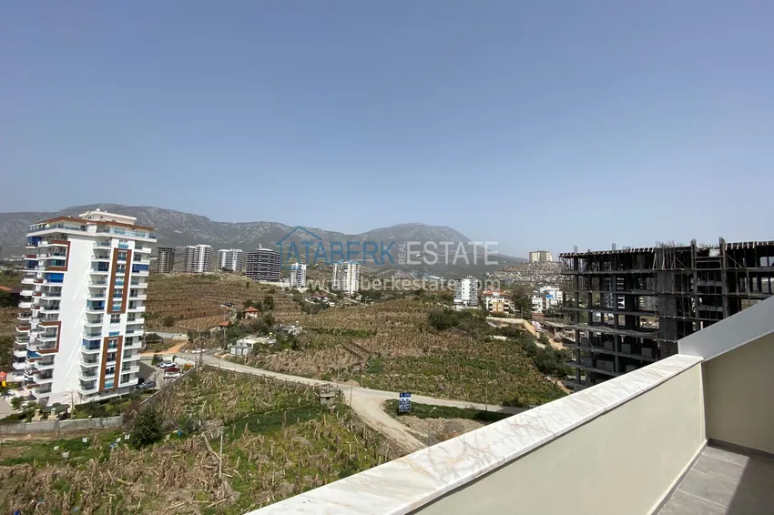 Приобрести Пентхаус в Махмутларе с чистовой отделкой и видом на море – новостройка 19 