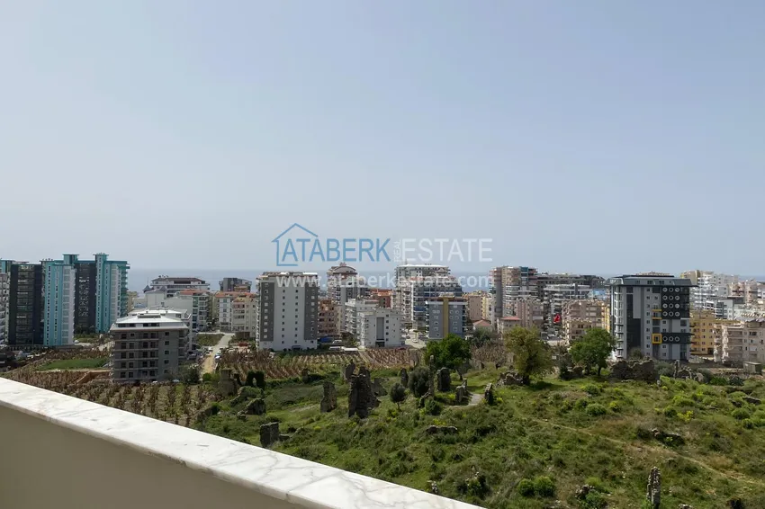 Приобрести Пентхаус в Махмутларе с чистовой отделкой и видом на море – новостройка 23 