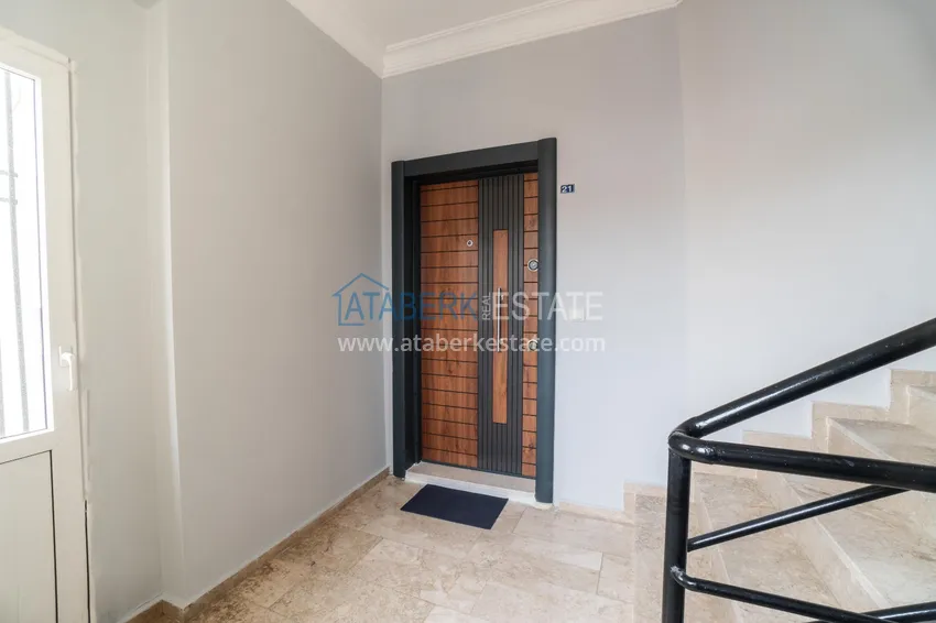 Квартира в Махмутларе с мебелью и видом на горы в благоустроенном комплексе 10 