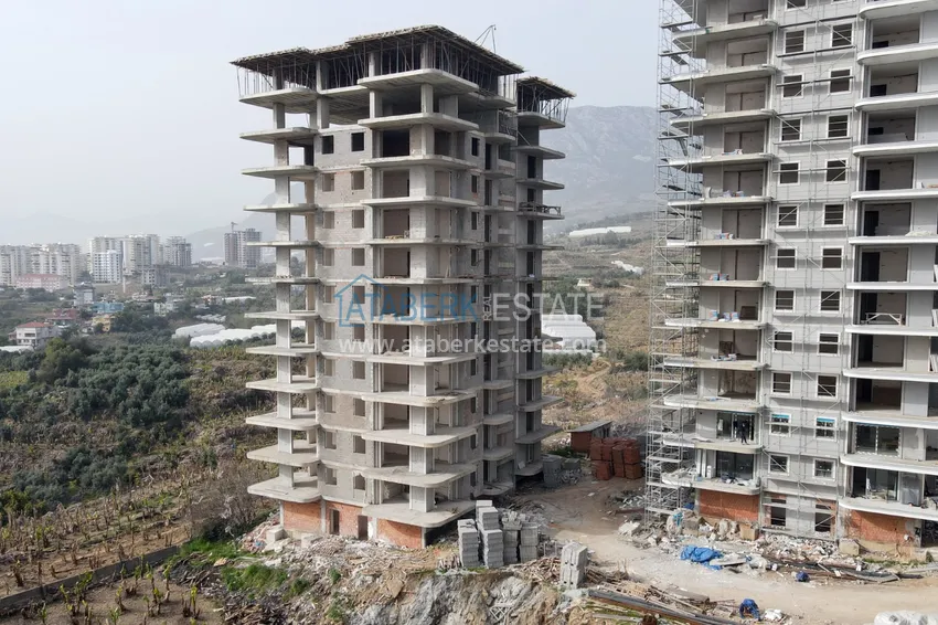 Новый строящийся проект жилого комплекса в Алании - район Махмутлар 13 