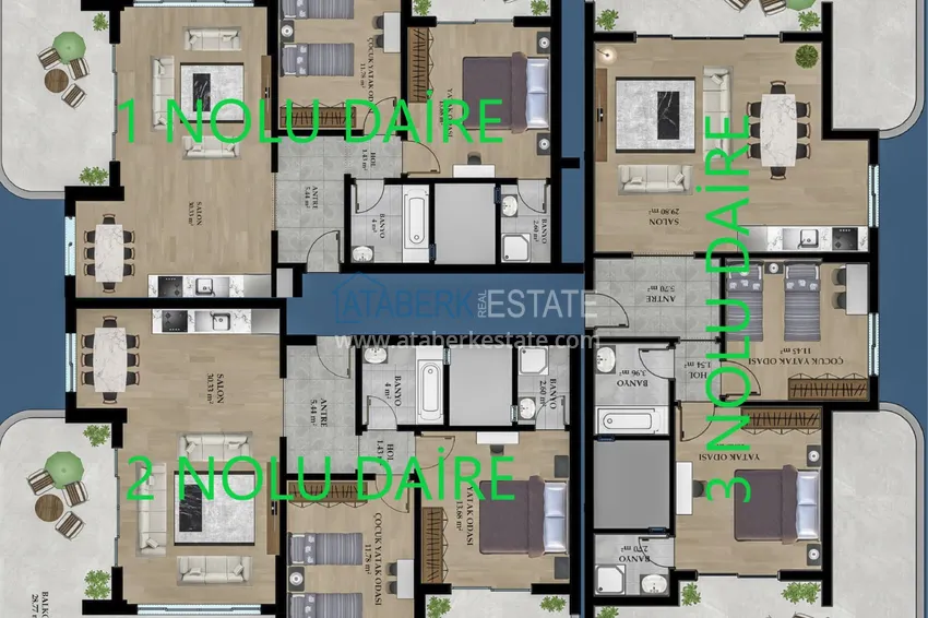 Купить дешево Новый строящийся проект жилого комплекса в Алании - район Махмутлар 7 