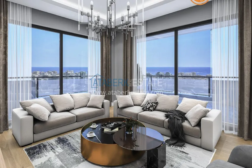 Приобрести Новый строящийся проект жилого комплекса в Алании - район Махмутлар 2 