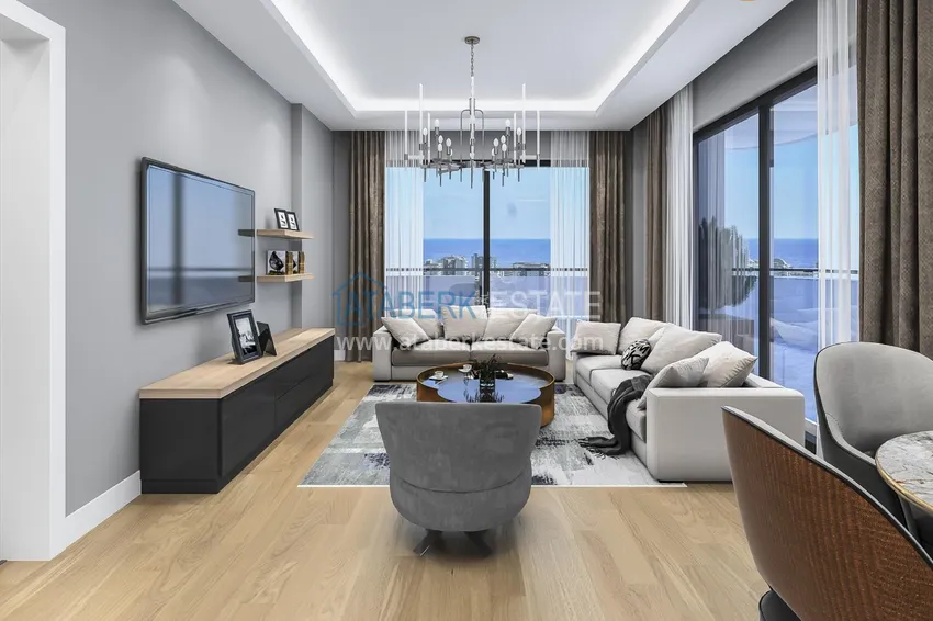 Приобрести Новый строящийся проект жилого комплекса в Алании - район Махмутлар 3 