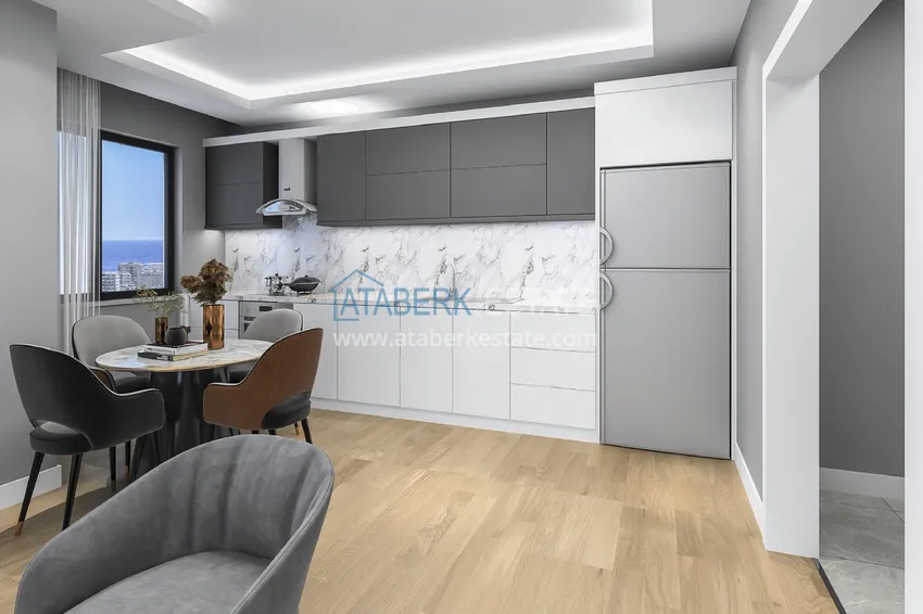 Приобрести Новый строящийся проект жилого комплекса в Алании - район Махмутлар 4 