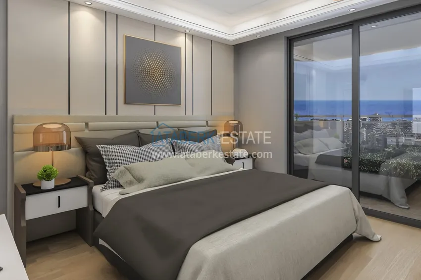 Приобрести Новый строящийся проект жилого комплекса в Алании - район Махмутлар 5 