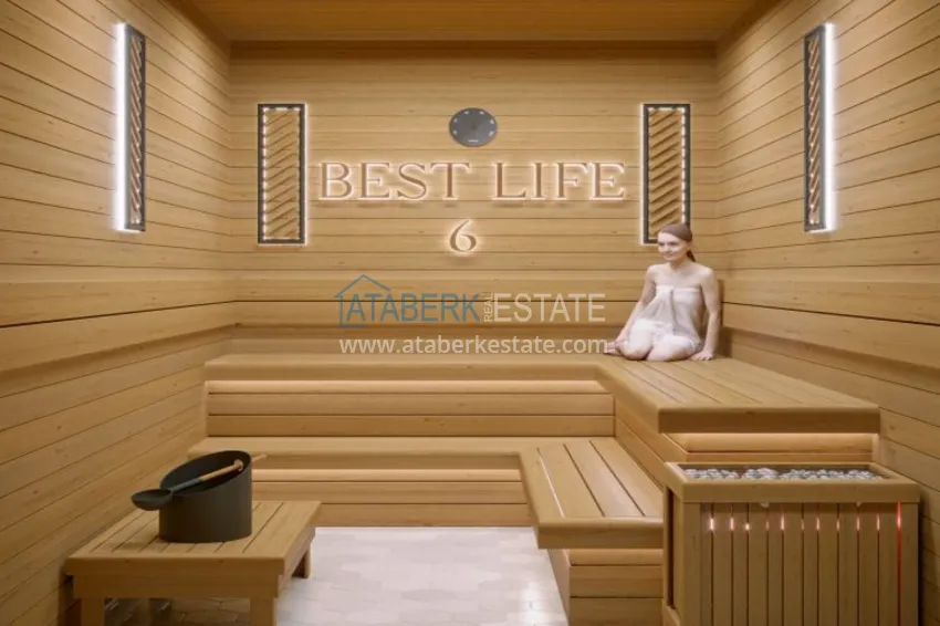 Квартира в Махмутларе с чистовой отделкой в элитном комплексе с хорошей инфраструктурой 6 