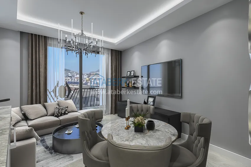 Приобрести Квартира в Алании – район Тосмур от инвестора в комплексе на заключительном этапе строительства 2 