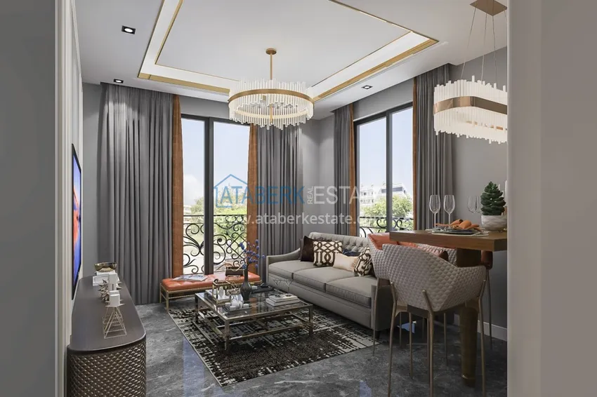 Приобрести Новый жилой комплекс в Алании, район Каргыджак 1 