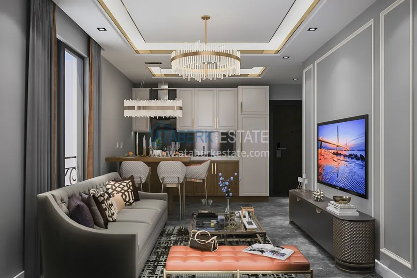 Приобрести Новый жилой комплекс в Алании, район Каргыджак 3 