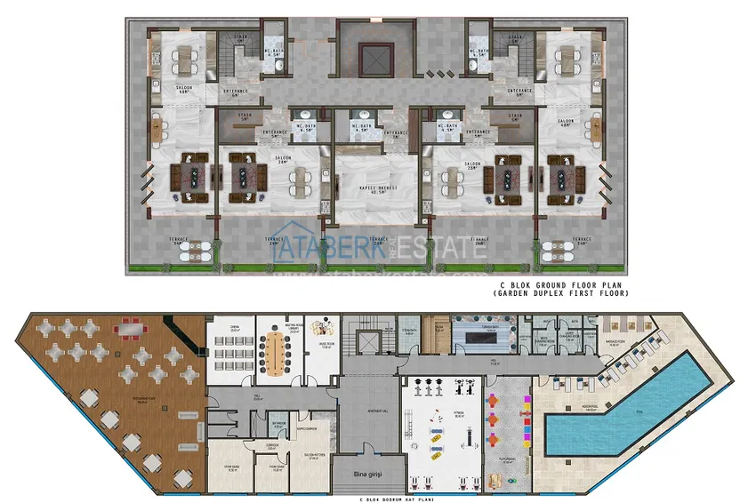 Купить дешево Квартиры в Каргыджаке от инвестора в строящемся комплексе  2 