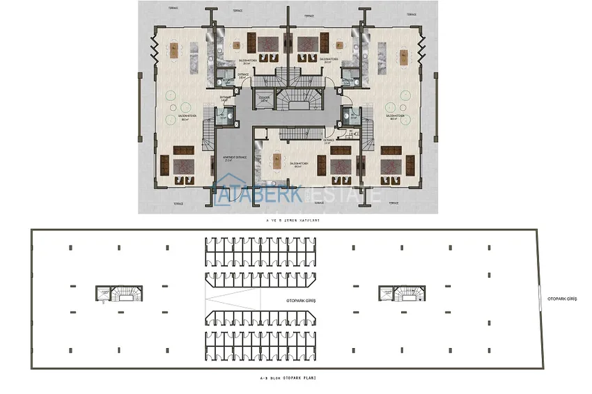 Купить дешево Квартиры в Каргыджаке от инвестора в строящемся комплексе  3 