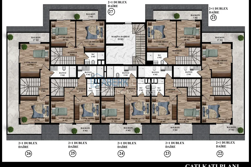 Купить дешево Новый проект малоэтажного жилого комплекса, в районе Оба 4 