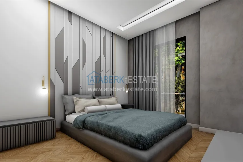 Приобрести Новый инвестиционный проект жилого комплекса в Авсалларе с закрытой благоустроенной территорией 4 