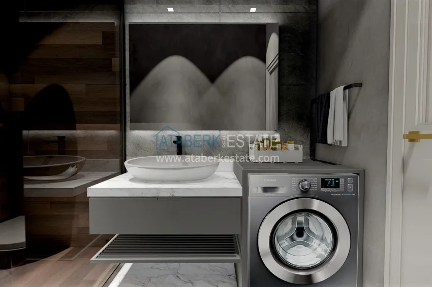 Приобрести Новый инвестиционный проект жилого комплекса в Авсалларе с закрытой благоустроенной территорией 6 